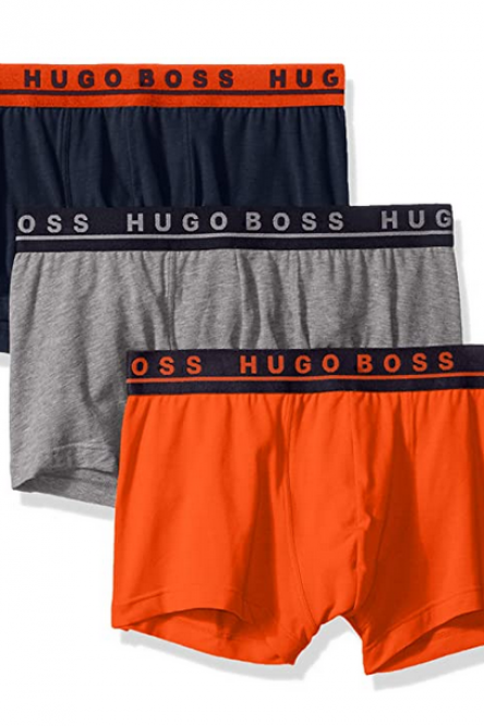 Boxer Trunk Hugo Boss de algodón pack de 3