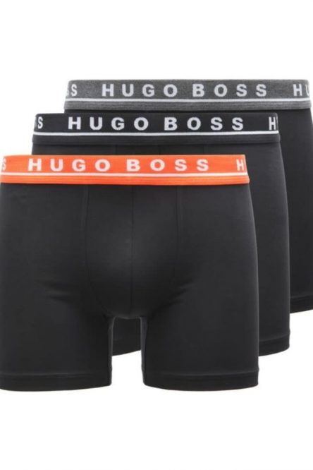 Boxer Brief Hugo Boss de algodón pack de 3