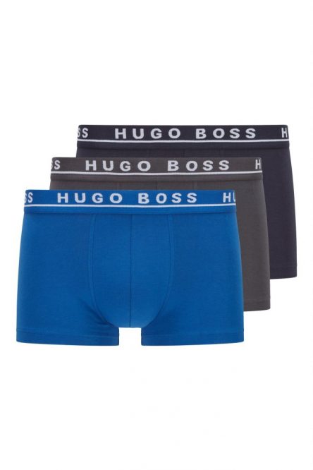 Boxer Trunk Hugo Boss de algodón pack de 3