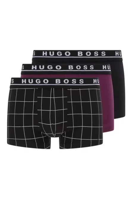 Boxer Trunk Hugo Boss One Design pack de 3