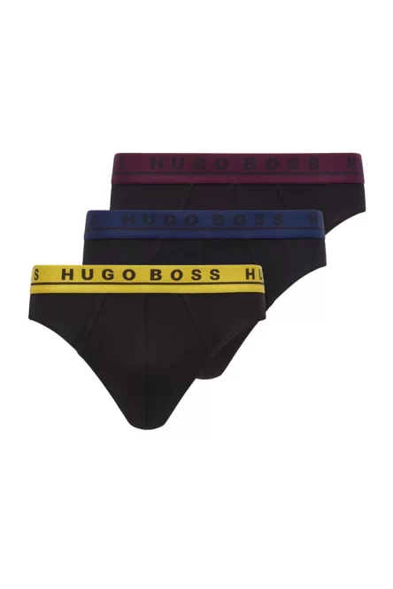Slip Hugo Boss de algodón pack de 3